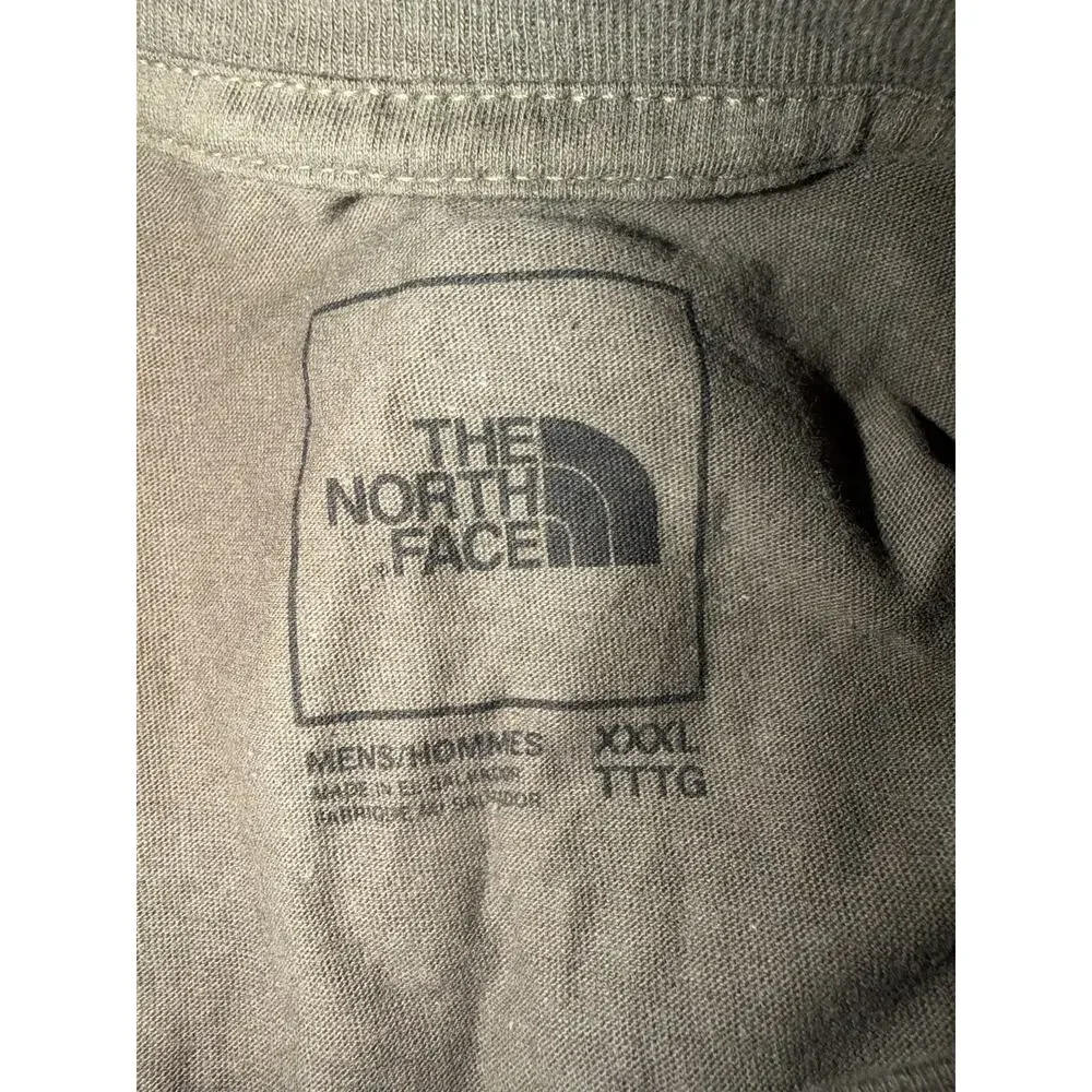 The north face men’s New long sleeve green t shirts